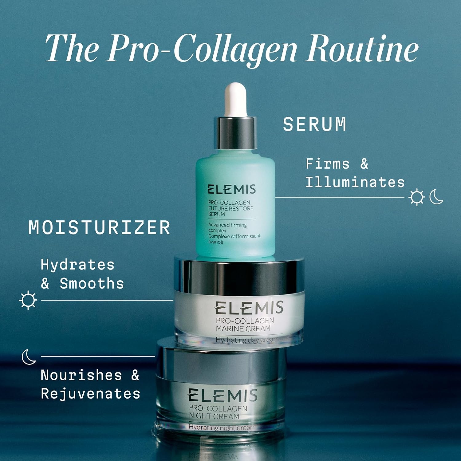 image:imageELEMIS ProCollagen Marine Cream Lightweight AntiWrinkle Daily Facial Moisturizer16 Fl Oz Pack of 1