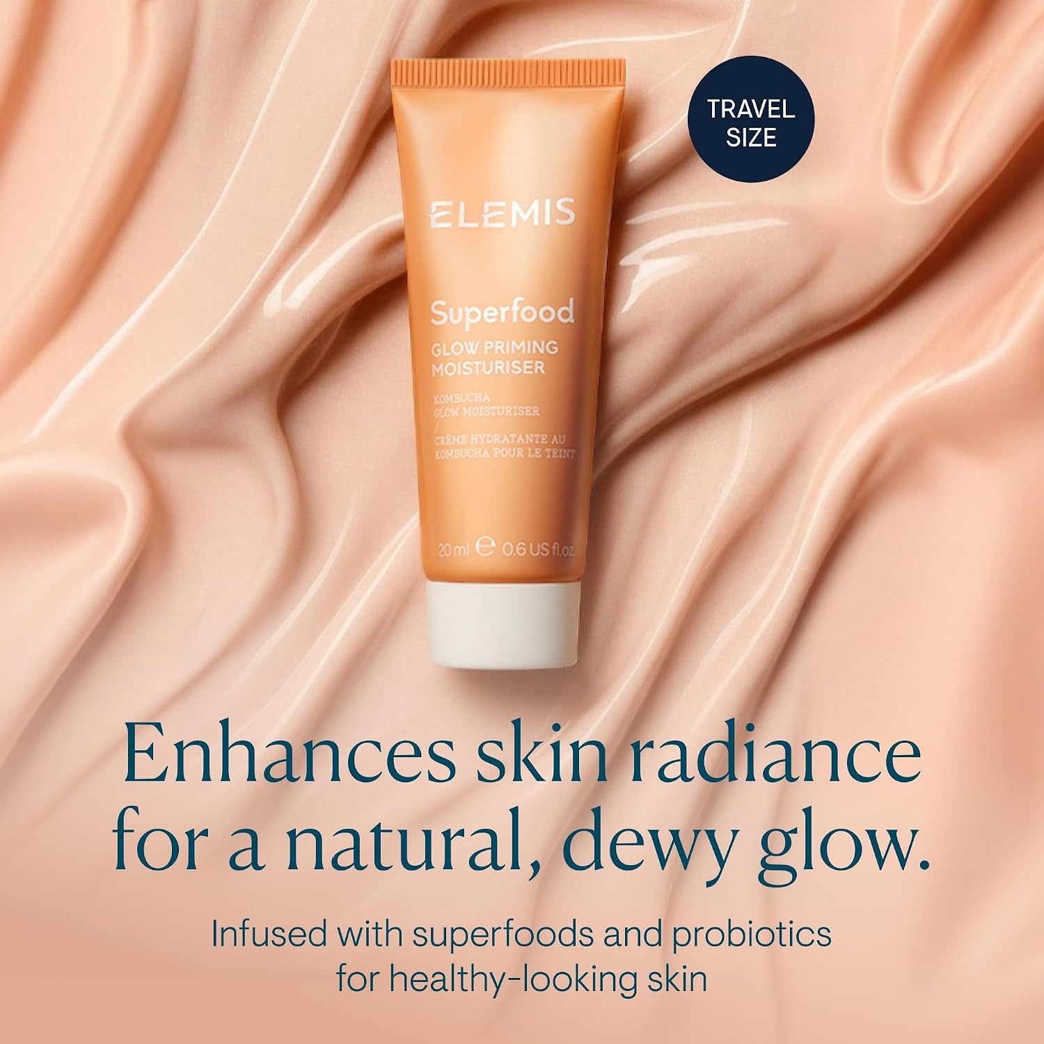 image:imageELEMIS Superfood Glow Hydrating Primer Facial Moisturizer068 Fl Oz Pack of 1