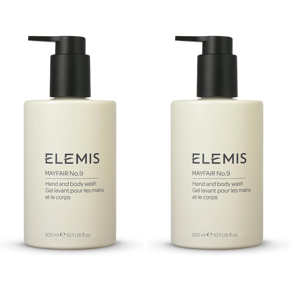 image:imageELEMIS Mayfair No9 Hand amp Body Wash Cleanses Hydrates and Refreshes 95 Biodegradable PEG and SLSFree Refillable  Recyclable Bottle 300ml1 Fl Oz Pack of 2