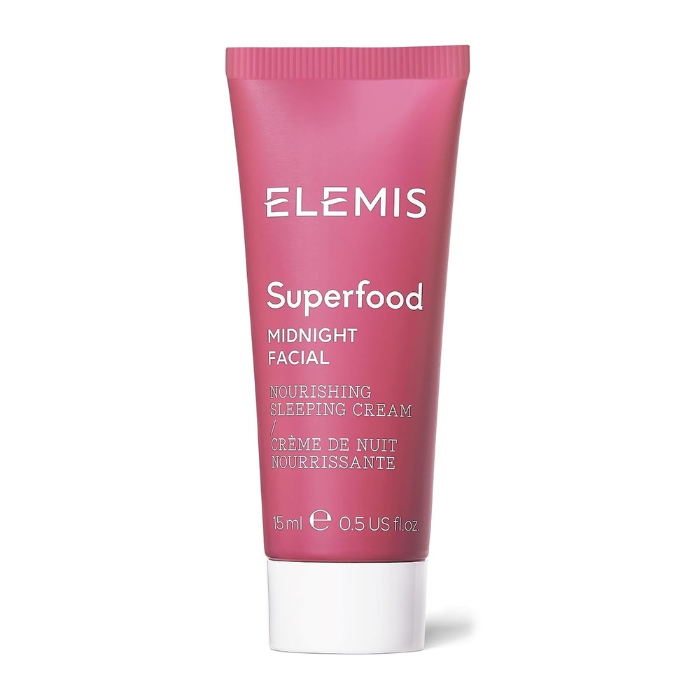 image:imageELEMIS Superfood Midnight Facial Moisturizer Face Cream Hydrating Face Moisturizer for Dry Skin Overnight Facial Cream with Camu Camu05 Fl Oz Pack of 1